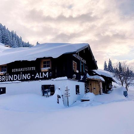 Hotel Bruendling-Alm Berggasthof Auf 1167M Auf Dem Hochfelln Bergen  Exterior foto